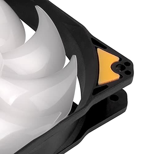 Silverstone AR12-TUF Air 154mm 69.26 CFM Black / Orange image