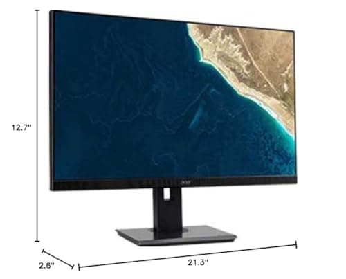 Acer B247Y bmiprx 23.8" 1080p 75Hz IPS Monitor image