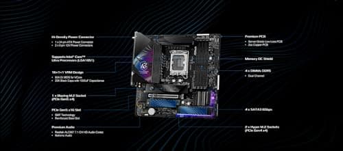 ASRock Z890M Riptide WiFi DDR5 Micro ATX image