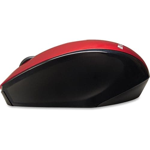 Verbatim Multi-Trac Blue LED Optical Wireless Wireless Optical Red Mouse image
