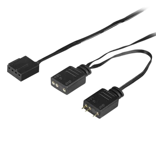 Iceberg Thermal IceGALE Lightning 120mm Black ARGB PWM 76.74 CFM 3-Pack image