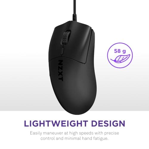 NZXT Lift 2 Symm Wired Optical Gaming Mouse image