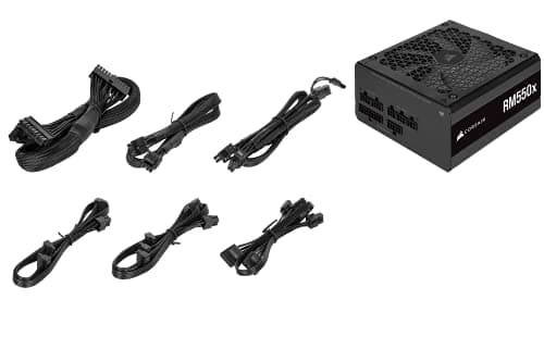 Corsair RM550x (2021) 550 W 80+ Gold Certified Fully Modular ATX PSU image