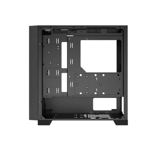 PC Cooler CPS C3D310 Micro ATX Mid Tower Black with ARGB, Tempered Glass Side Panel, and USB 3.2 Gen 1 Type-A image