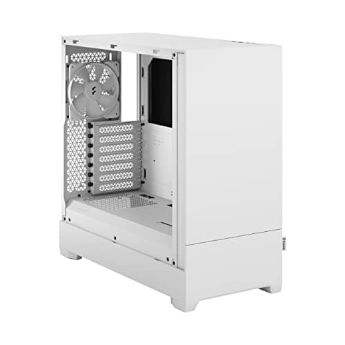 Fractal Design Pop Silent ATX Mid Tower White Tempered Glass Side Panel image