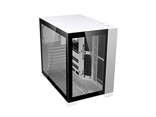 Lian Li O11 Dynamic Mini ATX Mid Tower White / Black Tempered Glass Side Panel, USB 3.2 Gen 2 Type-C, USB 3.2 Gen 1 Type-A image