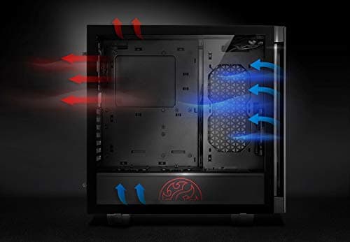 ADATA XPG INVADER ATX Mid Tower Black Tempered Glass Side Panel image