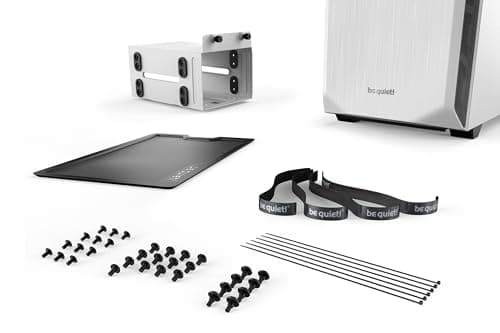 be quiet! Pure Base 500 ATX Mid Tower White with Tempered Glass Side Panel and USB 3.2 Gen 1 Type-A image