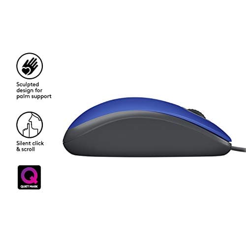 Logitech M110 Optical Wired Mouse image