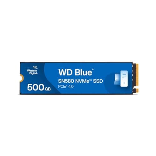Western Digital Blue SN580 500GB SSD M.2-2280 PCIe 4.0 x4 NVMe main image