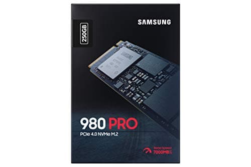 980 PRO 250GB Internal Gaming SSD PCIe Gen 4 x4 NVMe image