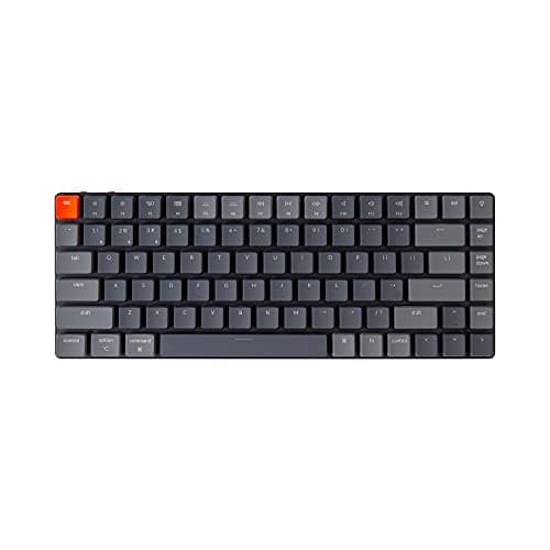 Keychron K3 V2 Ultra-slim RGB Wired/Bluetooth/Wired Standard Keychron Optical Red Low Profile (Hot-Swappable) Keyboard main image