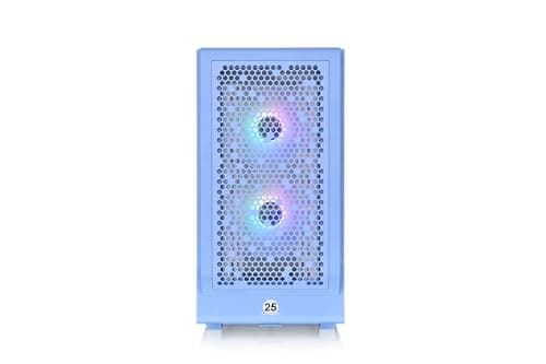 Thermaltake Ceres 330 ATX Mid Tower Blue ARGB Tempered Glass Side Panel image
