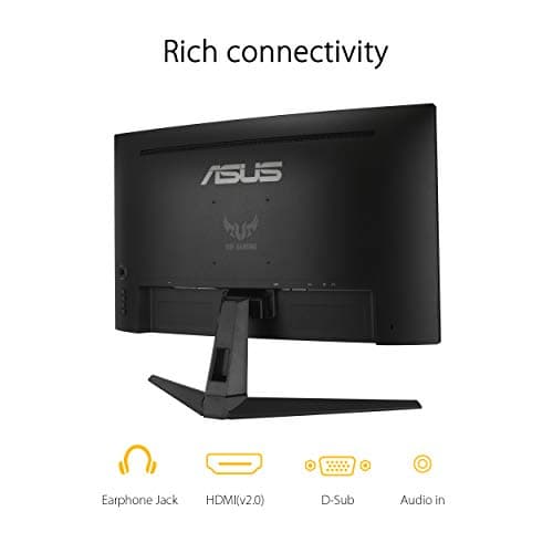 Asus VG27VH1B 27" 1080p 165Hz VA Curved Monitor image