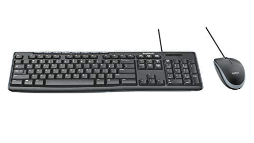 Logitech MK200 Wired Slim Keyboard With Optical Mouse image