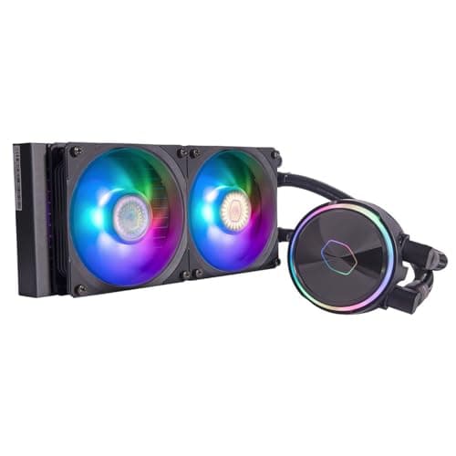 Cooler Master MasterLiquid PL240 FLUX Water 240mm Black image