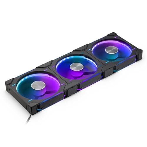 Phanteks PH-F140D30R 140mm Black PWM Addressable RGB 3-Pack image