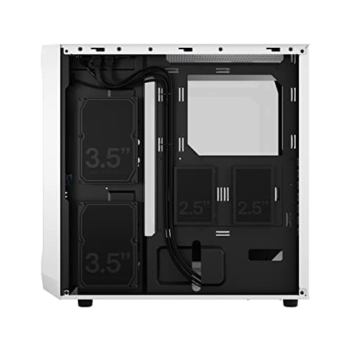 Fractal Design Focus 2 RGB ATX Mid Tower White / Black Tempered Glass image