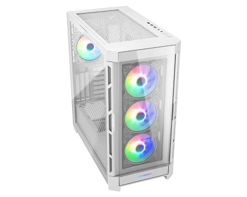 Cougar Duoface Pro RGB ATX Mid Tower White Tempered Glass image