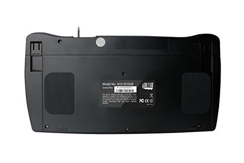 Adesso ACK-5010PB Wired Mini With Trackball Keyboard image