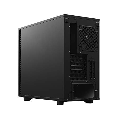Fractal Design Define 7 Black Brushed Aluminum / Steel E-ATX Silent Modular Dark Tinted Tempered Glass Window Mid Tower Computer Case image