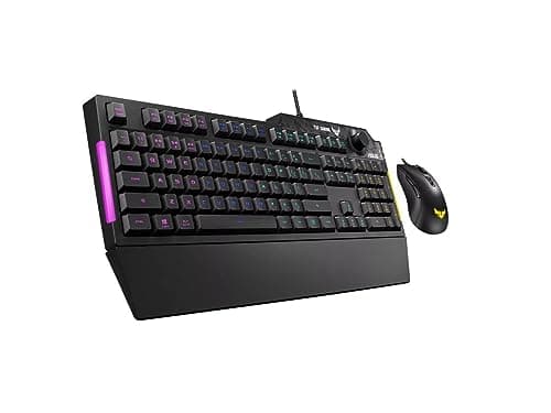 ASUS TUF Gaming Combo K1 & M3 RGB Wired Gaming Keyboard With Optical Mouse image