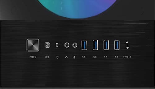 MSI MPG SEKIRA 500X ATX Mid Tower Black Tempered Glass Side Panel image