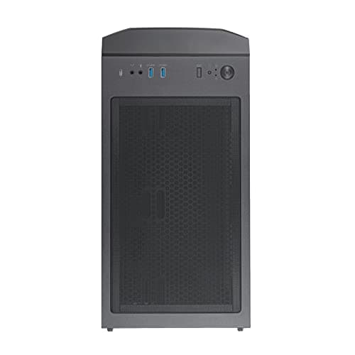 Silverstone FARA 512Z ATX Mid Tower Black with Tempered Glass Side Panel and USB 3.2 Gen 2 Type-C USB 3.2 Gen 1 Type-A image