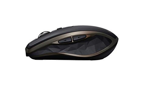 Logitech MX Anywhere 2 Wireless Mouse - Use On Any Surface, Hyper-Fast Scrolling, Rechargeable, for Apple Mac or Microsoft Windows Computers and laptops, Meteorite image