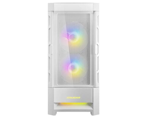 Cougar Duoface RGB ATX Mid Tower White Tempered Glass image
