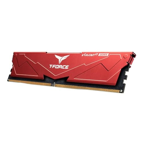 TEAMGROUP T-Force Vulcanα Red DDR5-6000 CL38 32GB (2x16GB) image