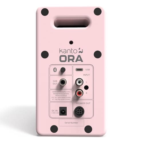 Kanto ORA 2.0 100 W Pink / Black Speaker System image