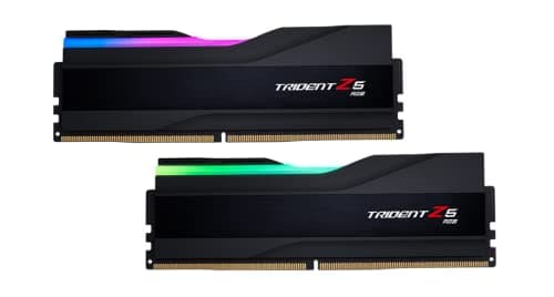 G.Skill Trident Z5 RGB Black DDR5-5600 CL36 32GB (2x16GB) image