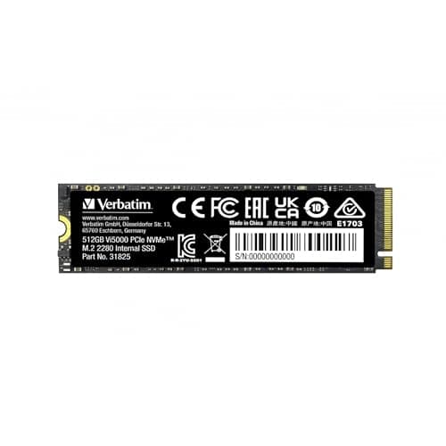 Verbatim Vi5000 512GB SSD M.2 PCIe 4.0 NVMe image