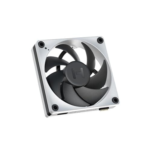 HYTE THICC FP12 120mm Black / White PWM 105.8 CFM 3-Pack image