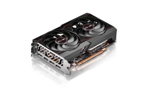 Sapphire PULSE Radeon RX 6600 8GB GDDR6 Black / Red image