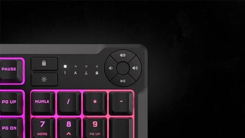 Corsair K55 CORE RGB RGB Wired Gaming Keyboard image