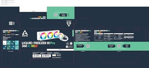 ARCTIC Liquid Freezer III Pro A-RGB 360 Water 360mm 77 CFM White image