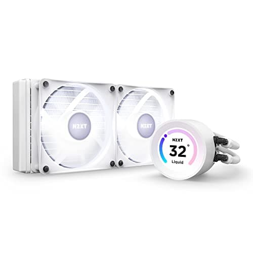 NZXT Kraken Elite Water 240mm RGB 78.02 CFM White image
