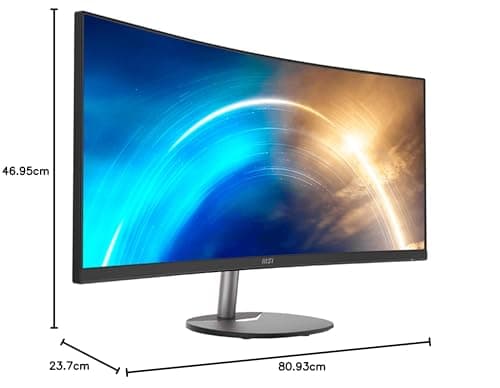 MSI PRO MP341CQ 34" UWQHD Monitor image