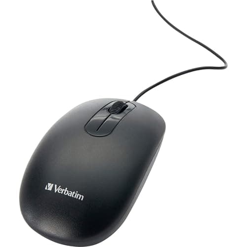 Verbatim 70734 Wired Standard Keyboard with Laser Mouse image
