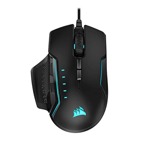 Corsair GLAIVE RGB Aluminum Wired Optical Gaming Mouse image