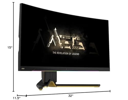 MSI MEG 342C QD OLED 34.2" 3440x1440 175Hz QD-OLED Monitor Curved image