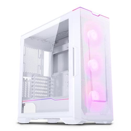 Phanteks ECLIPSE G500A DRGB ATX Mid Tower White Tempered Glass image