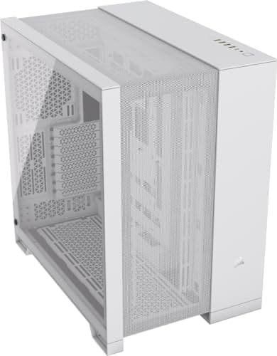 Corsair 6500D Airflow ATX Mid Tower White Tempered Glass image