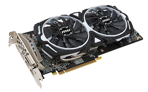MSI ARMOR OC Radeon RX 580 8GB GDDR5 Black / White image