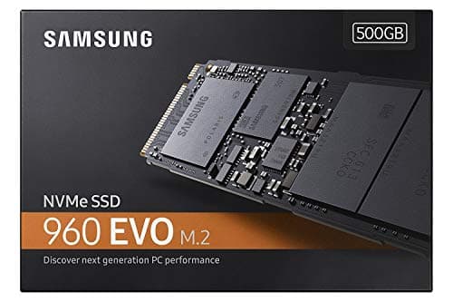 Samsung 960 Evo 500GB SSD M.2 PCIe 3.0 NVMe image
