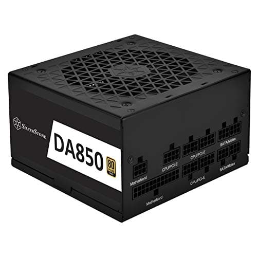 Silverstone DA850 Black / White 850W Fully Modular 80+ Gold image