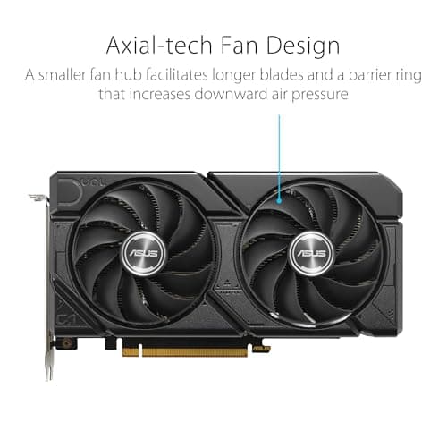 Asus DUAL EVO OC Edition Radeon RX 7600 8GB GDDR6  image
