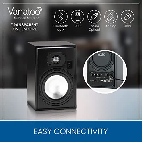 Vanatoo Transparent One Encore 240 W 2.0 Channel Speakers image